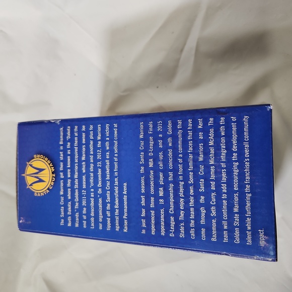 2017 Golden State Warriors Stephen Curry bobblehead (Santa Cruz Warriors) - Picture 2 of 6